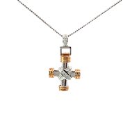 Pendant Cianfrone Gioielli Man in Gold Diamante 0.11 Ct PEOR-198 - PEOR-198